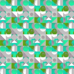 Toy Blocks small - green, 2013 (mixed media)