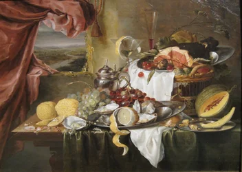 Nature morte avec vue imaginaire