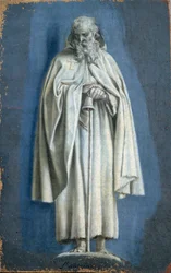 Saint Antoine le Grand tenant une cloche