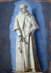 Saint Jean de Matha tenant des chaînes