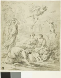 Étude pour Mercure et Hersé