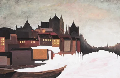 Saint-Pétersbourg, vers 2021 (acrylique sur toile)