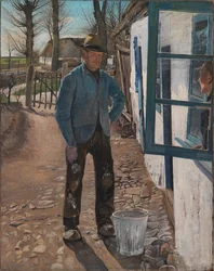 Blanchiment de la vieille maison, 1908