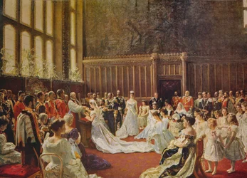 Le Mariage du Roi George V, 1894, c1915