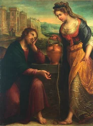 Le Christ et la Samaritaine, 1607