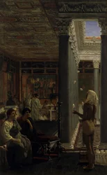 Un jongleur, 1870