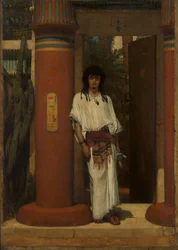 Un Égyptien dans une porte, 1865