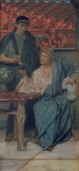 Les dégustateurs de vin romains