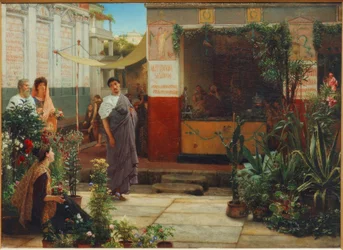 Le marché aux fleurs