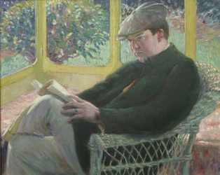 Frederick Carl Frieseke (huile sur toile)