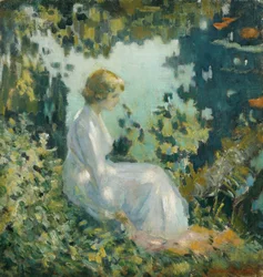 Lagon ombragé