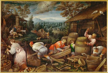 Août (peinture sur toile)