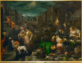 Le mois de février (peinture sur toile)