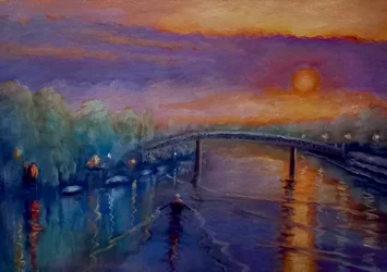 Eel Pie Island en hiver, 2021