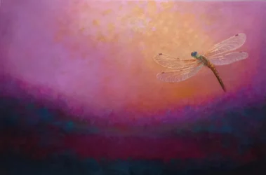 Éthéré, 2025 (huile sur toile)