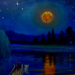 Ensorcelé par la lune