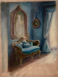 Présence, 2024 (huile sur toile)