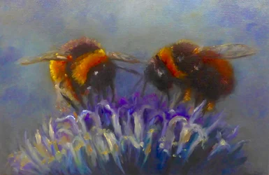 Deux abeilles, 2019