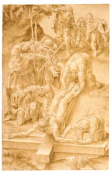 Christ cloué sur la croix