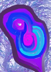 Résumé : Flux violet-bleu