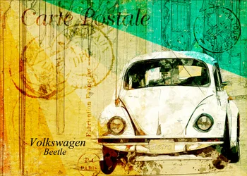 Carte postale « Beetle » classique