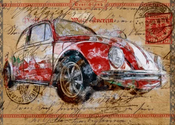 Carte postale « Classic Beetle »