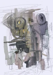 Robots abstraits et énigmatiques