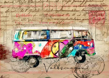 Le « Peace Bus » psychédélique