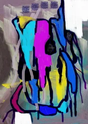 Formes abstraites éclatantes