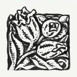Flower Bud (vers 1891–1941)