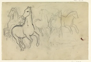 Chevaux galopants