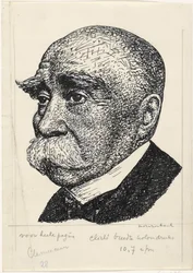 Portrait de George-Eugène-Benjamin Clemenceau