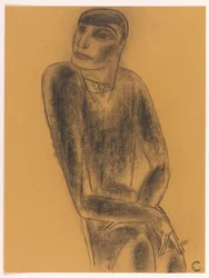 Femme fumant