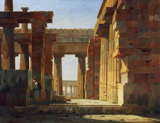 Le temple de Poséidon à Paestum