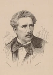 Portrait du compositeur Olivier Métra 1830-1889
