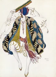 Costume pour Danseur Juif, de Cléopâtre
