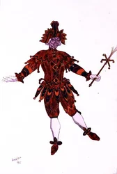 Conception de costume pour Mirliton, de La Belle au bois dormant
