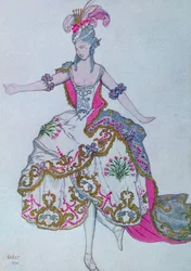 Costume pour La Fée Œillet, de La Belle au bois dormant