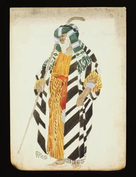 Costume pour une danseuse de "Suite Arabe"