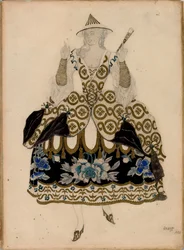 Création des costumes pour le ballet La Belle au bois dormant de P. Tchaïkovski