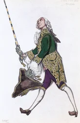 Esquisse du costume d