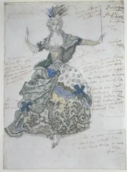 La Belle au Bois Dormant, costume pour 
