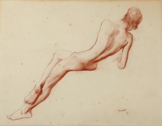 Étude de nu : Ida Rubinstein, 1916