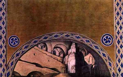 Décor pour le Martyre de Saint Sébastien, vers 1911-22
