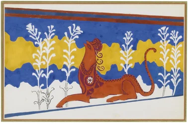Décor de scène pour le ballet Phèdre, vers 1923