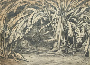 Décor de scène pour le ballet La Belle au bois dormant de P. Tchaïkovski, 1911
