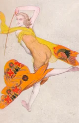 Une esclave dansante, 1922, 1923