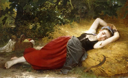 Jeune Paysanne Endormie, 1874