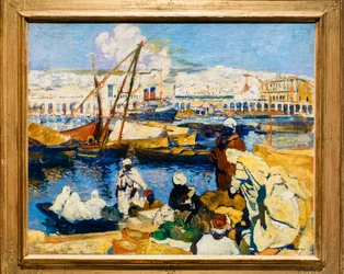 Embarquement au port d