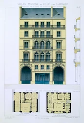 Maison de ville des Italiens à Paris, de 